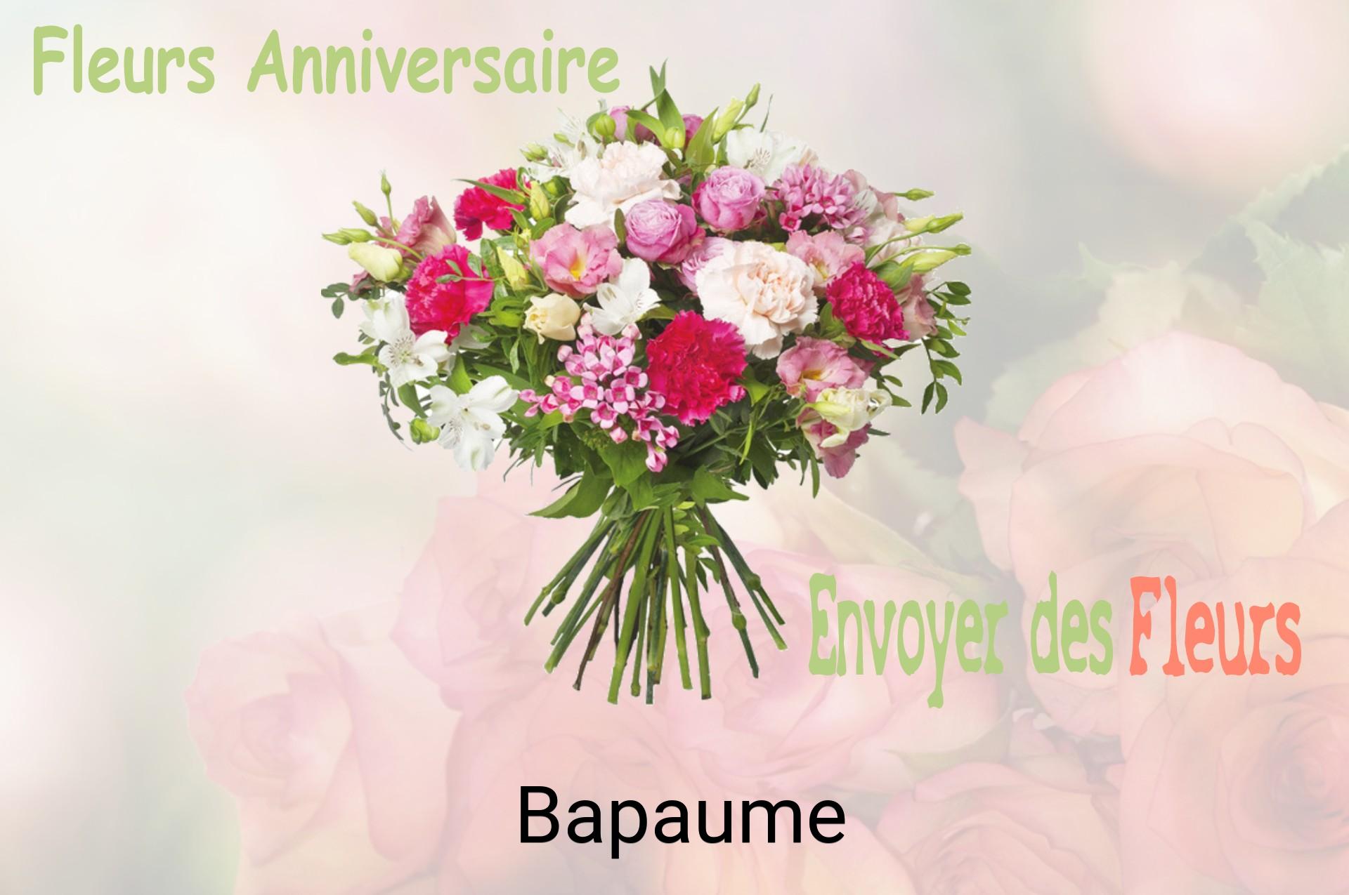 Bouquet de fleurs d’anniversaire livré à Bapaume